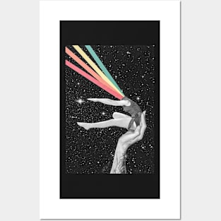 Rainbow dancer Posters and Art